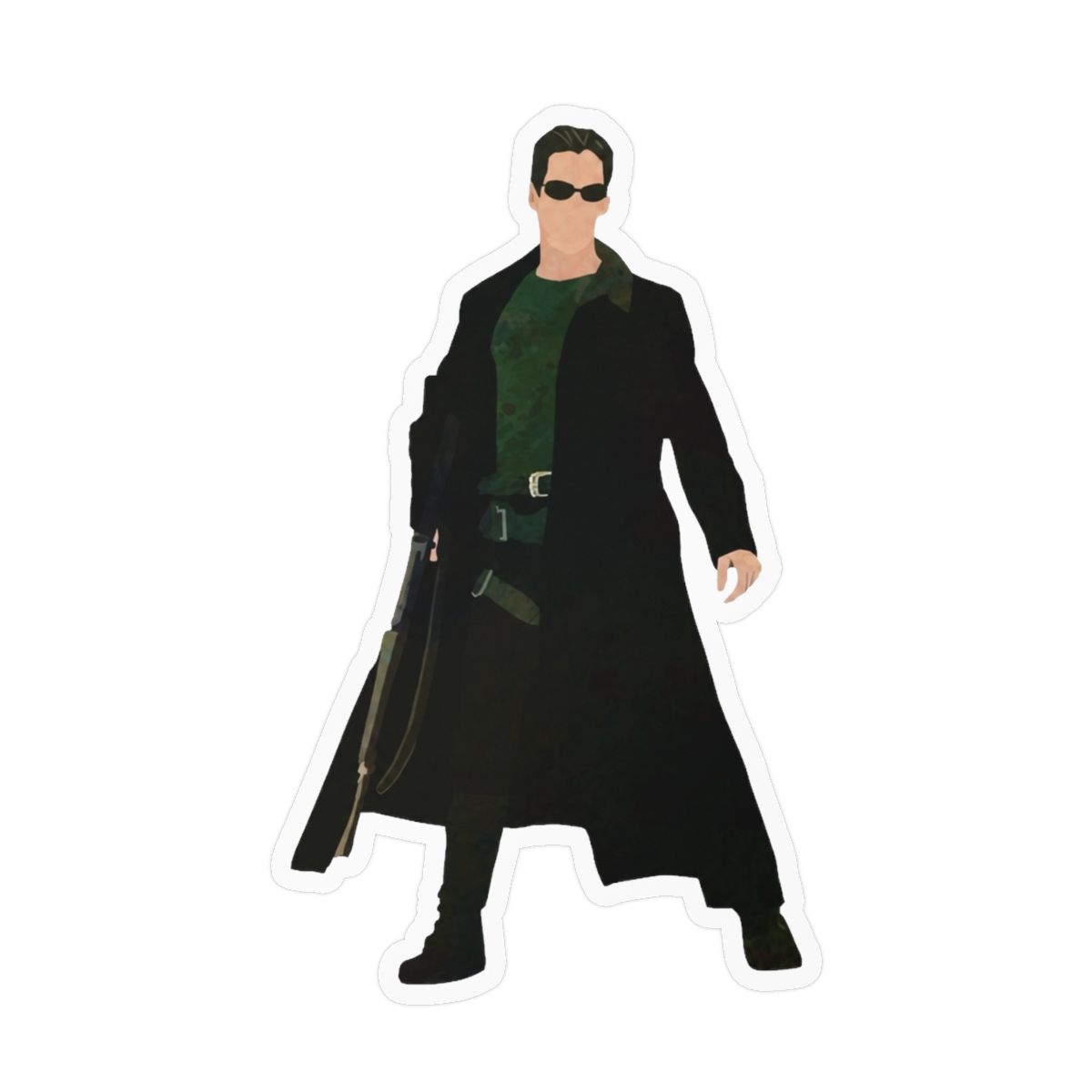 The Matrix Sticker | Cool Sci-Fi Vinyl Decal