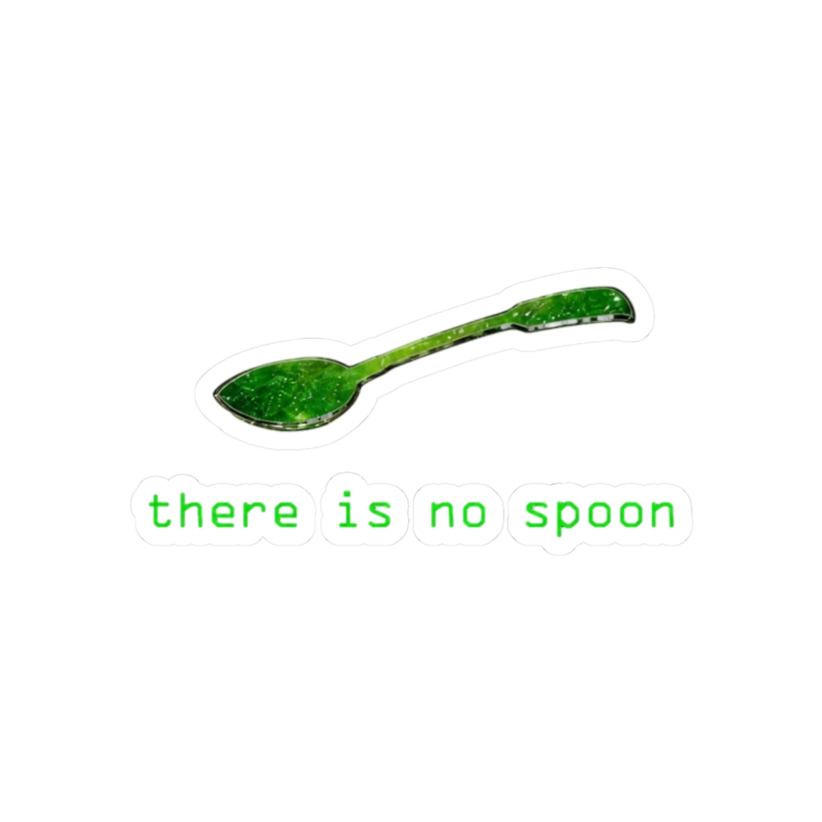 The Matrix - There Is No Spoon Black - alternate angle 3, merchandise