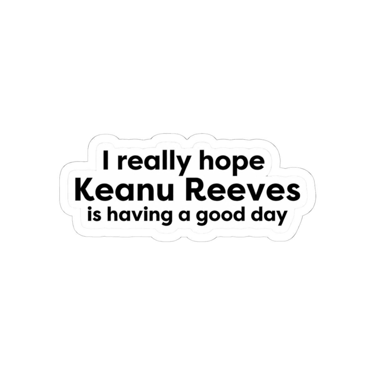 I hope Keanu Reeves is having a good day | The Matrix - alternate angle 2, merchandise